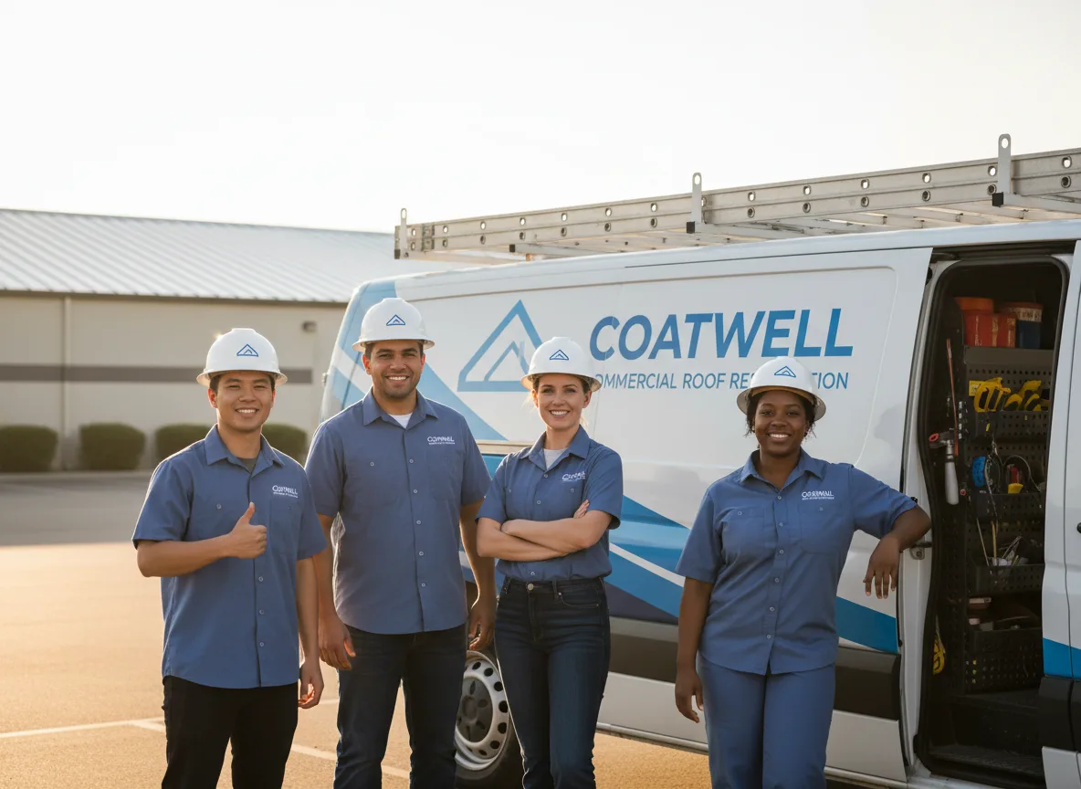 Commercial roof coating company in Kodak, TN